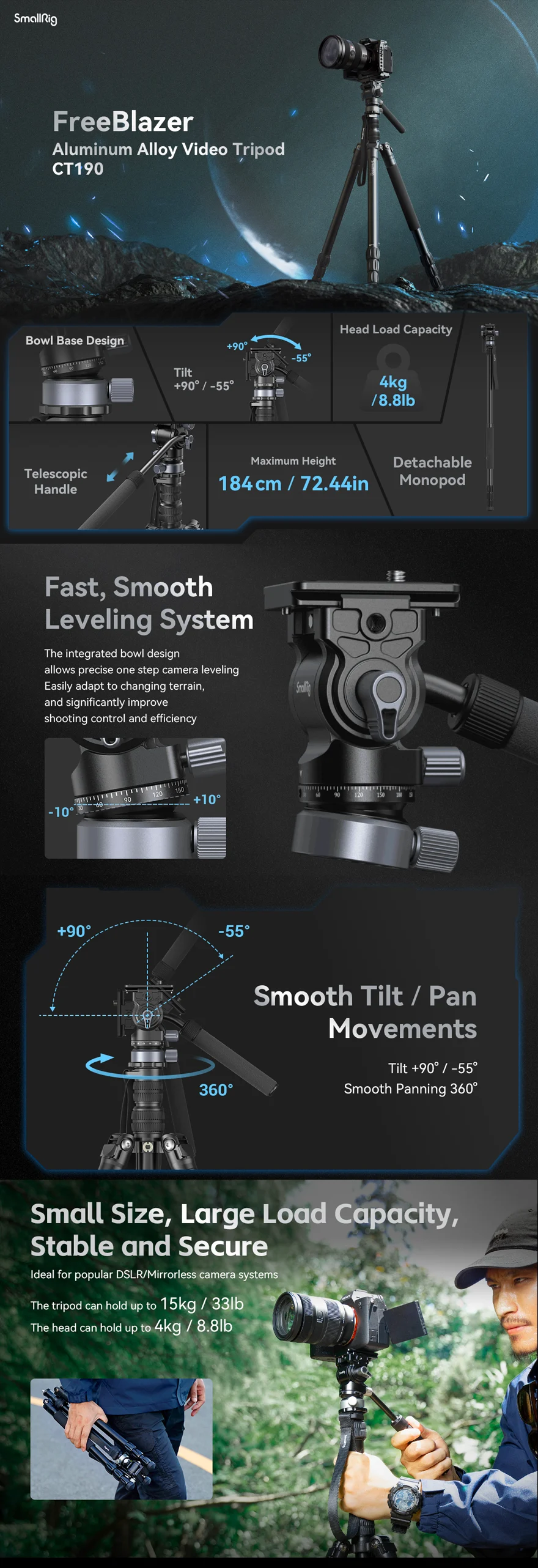 smallrig 4319 tripod 