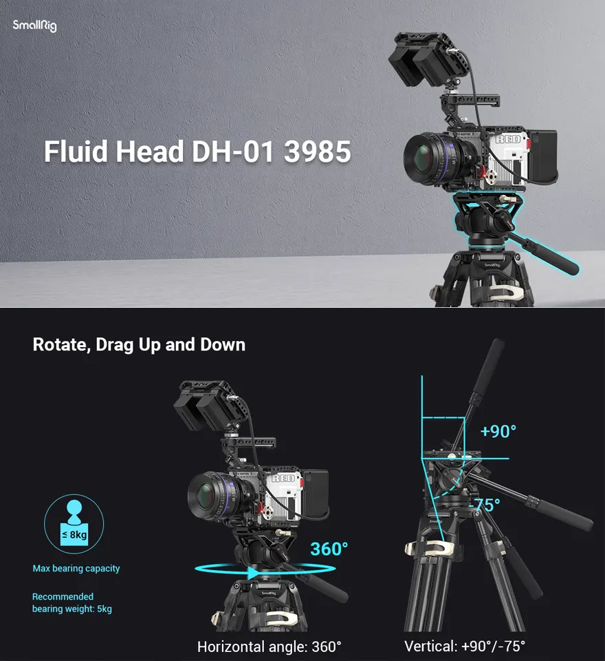 SmallRig Fluid Head DH-01 3985