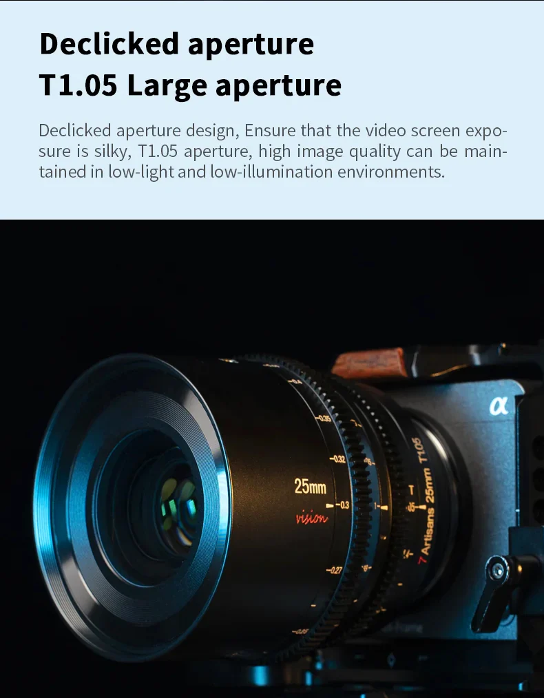 7Artisans T1.05 APS-C Cine Vision