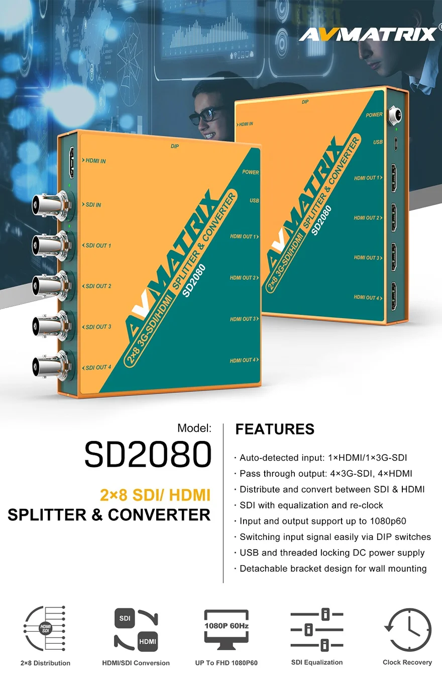 AVMATRIX SD2080