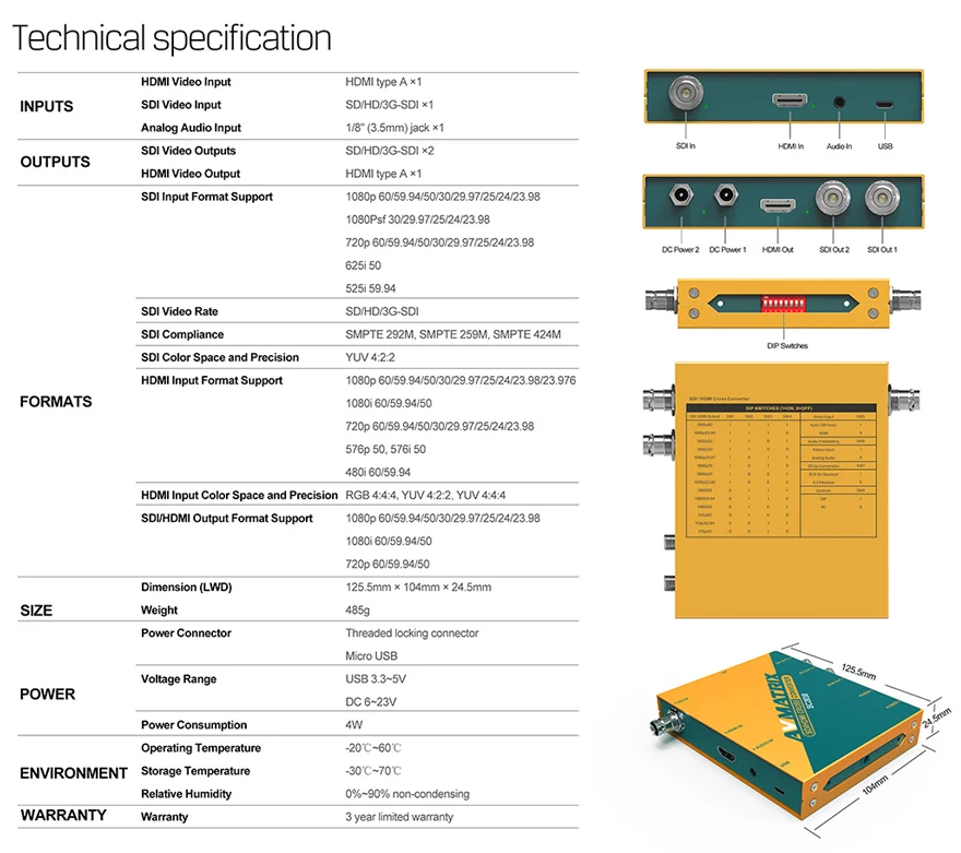 AVMATRIX SC2030