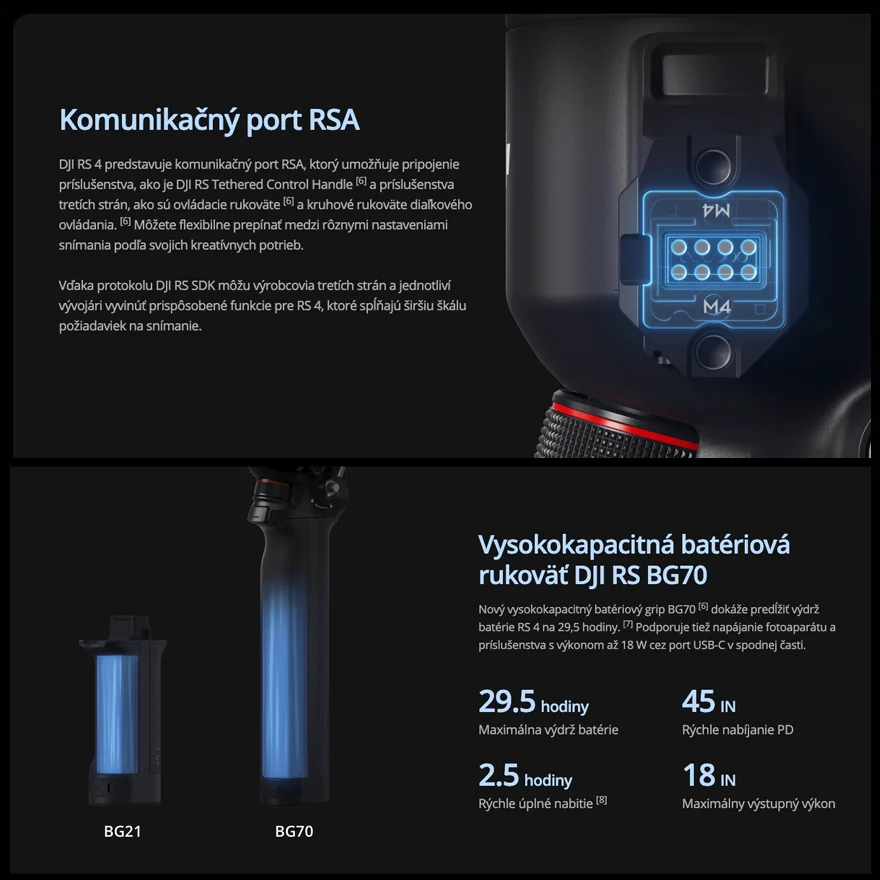 Dji RS 4 gimbal