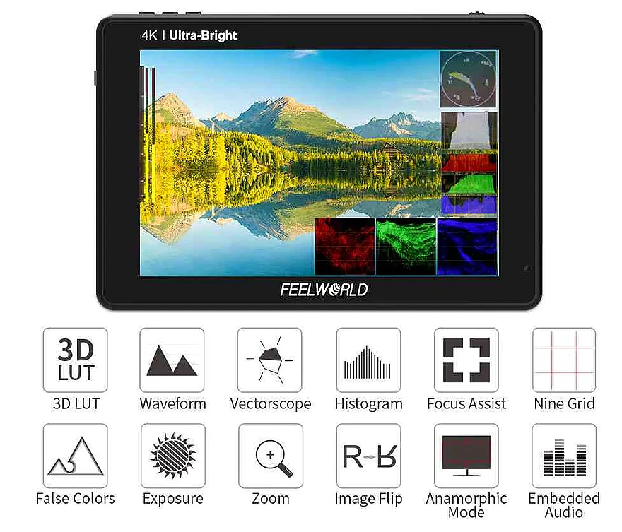 Feelworld LUT7 Pro monitor 7"