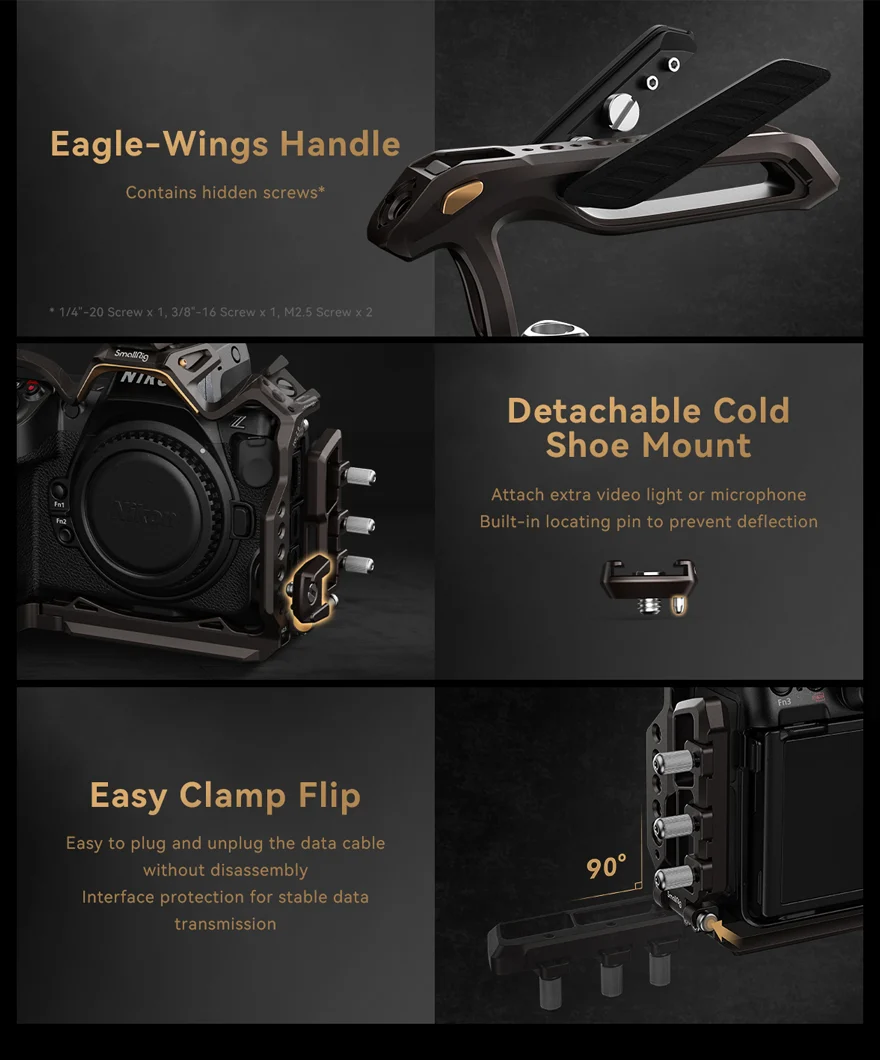 SMALLRIG 4317 Cage Kit "Night Eagle" Nikon Z 8