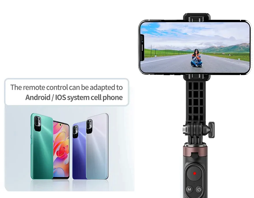 telesin selfie tripod pre mobily gopro dji osmo action insta sjcam