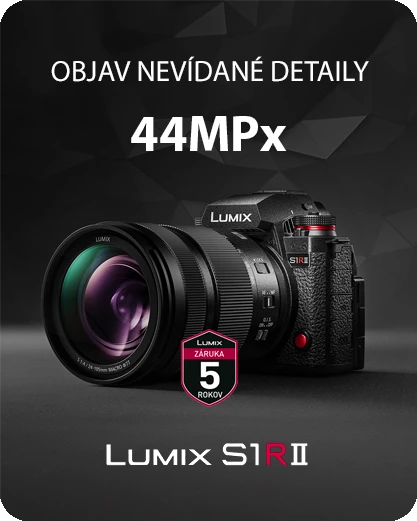 Panasonic lumix S1RII akcia