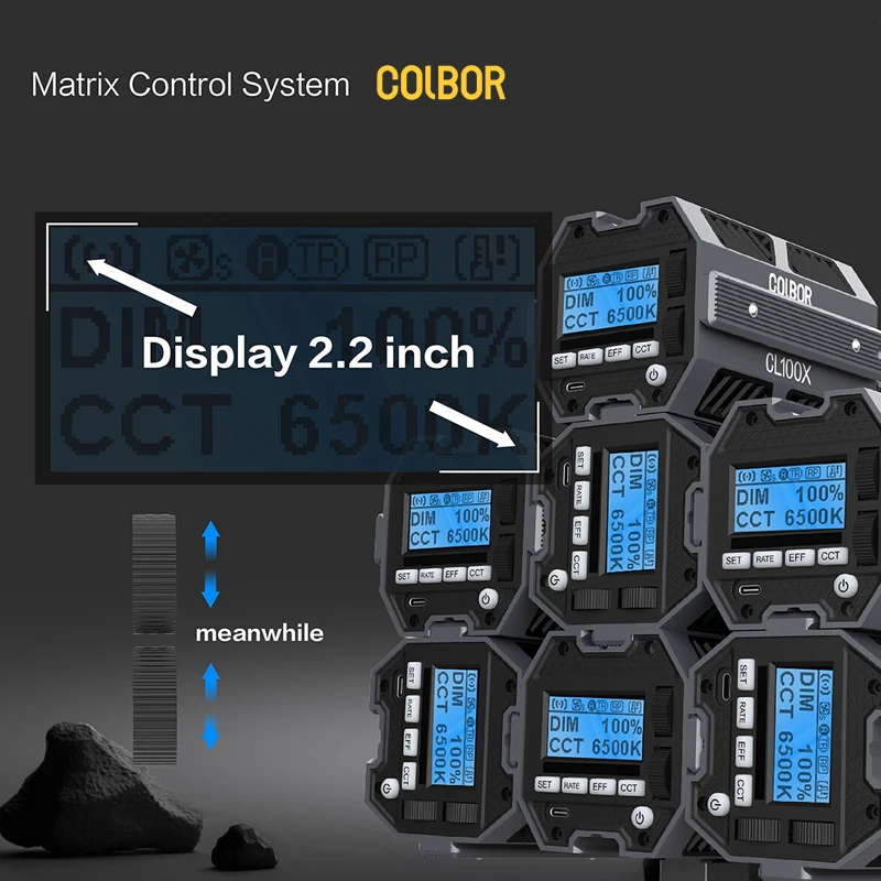 Colbor 2x CL100X Bi-Color LED KIT