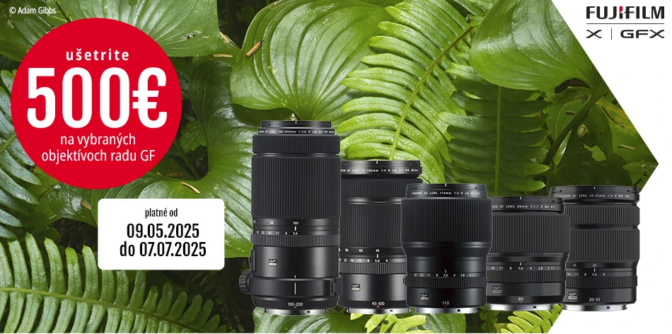 fujifilm gfx objektivy akcia