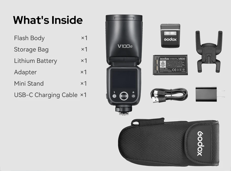 Godox V100 TTL blesk