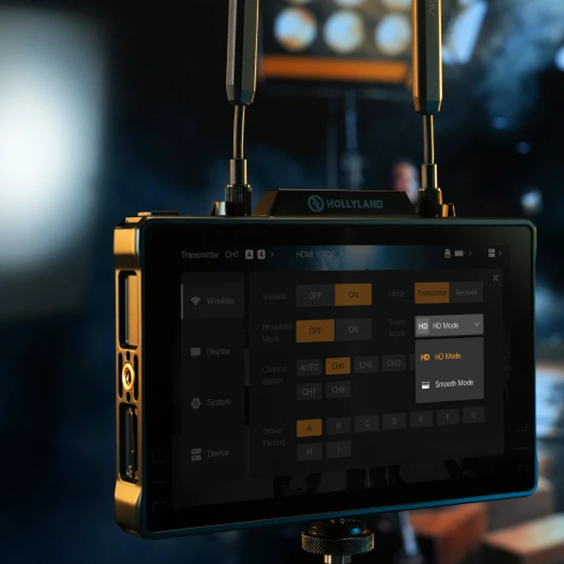 Hollyland Pyro 5 & 7 Wireless Transceiver Monitor Kit