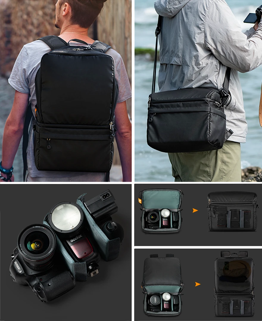 KF Concept 2 in 1 Urban Wander Sling Bag