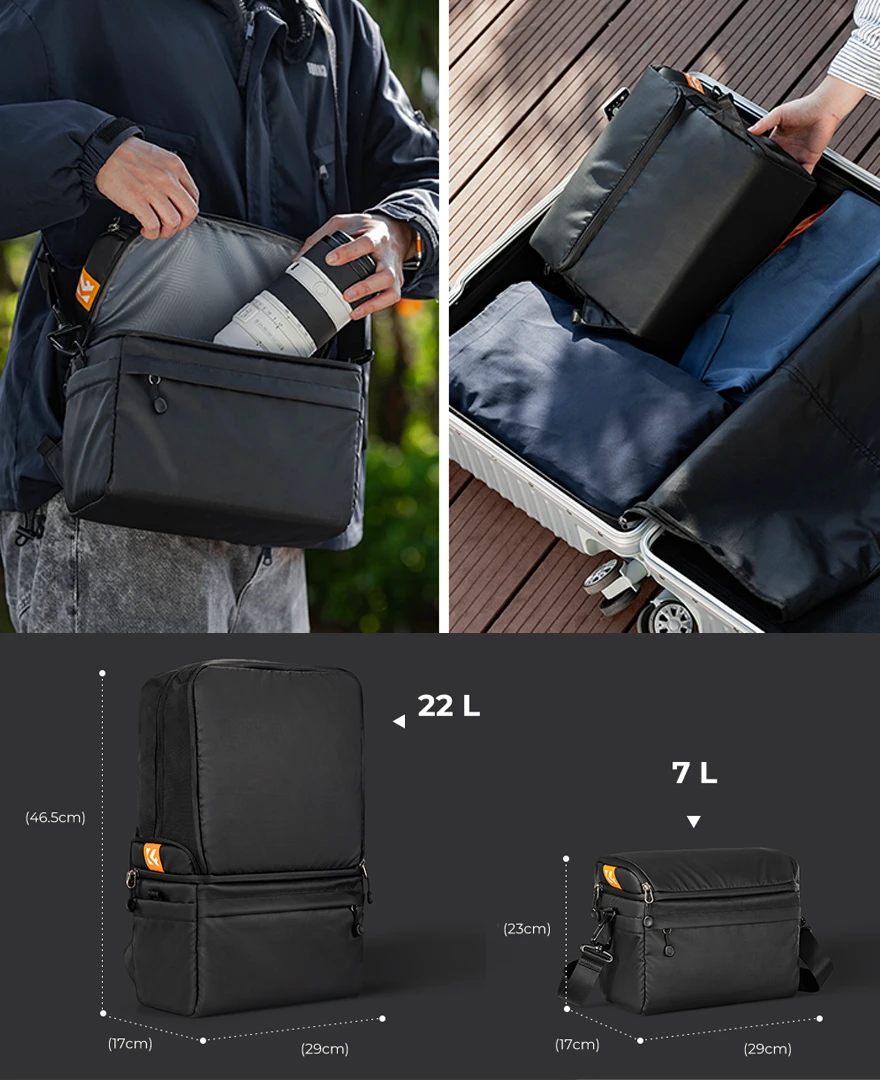 KF Concept 2 in 1 Urban Wander Sling Bag