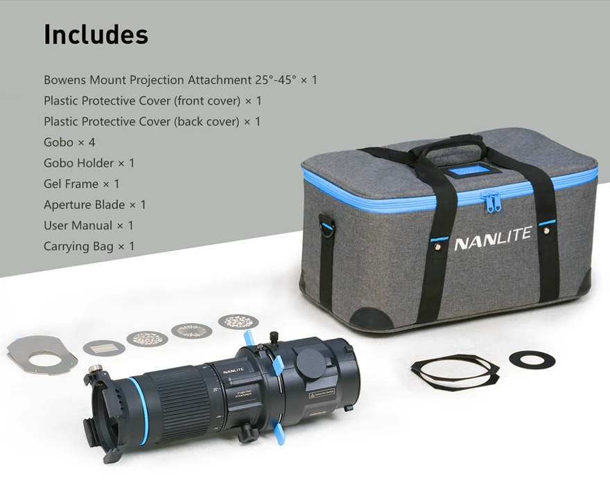 NANLITE PJ-BM-25-45 Projection Attachment