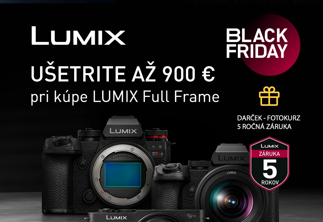 LUMIX BLACK FRIDAY 25/11 do 02/12/2025