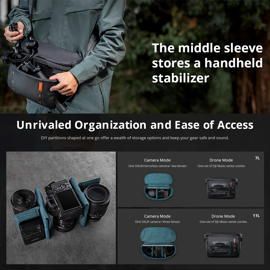 PGYTECH OneMo Sling 11L