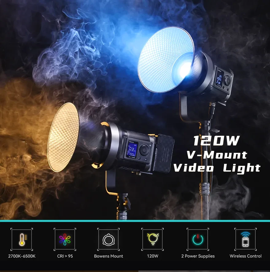 Ulanzi V-120C RGB LED svetlo