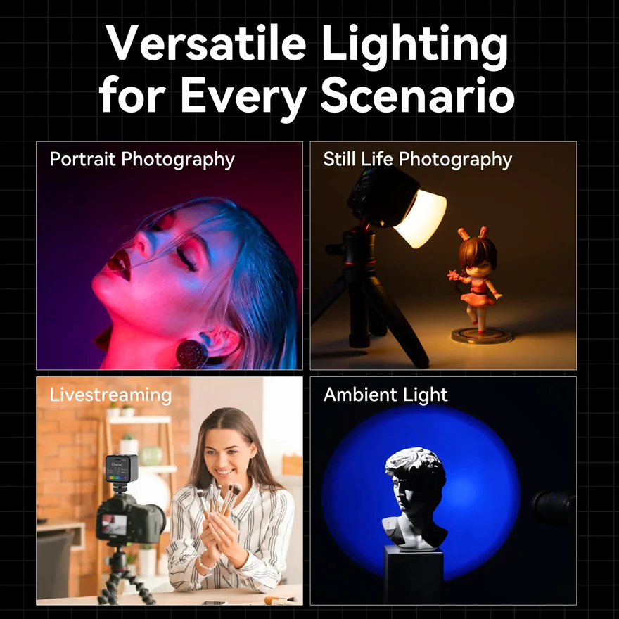 Ulanzi RGB Video LED svetlo Mini kocka