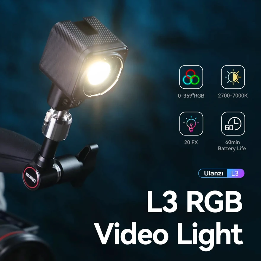 Ulanzi RGB Video LED svetlo Mini kocka