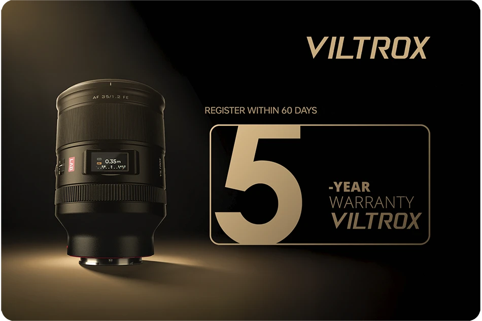 viltrox zaruka 5 rokov