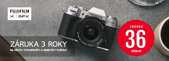 fujifilm akcia 3 roky na fotoaparáty a objektívy