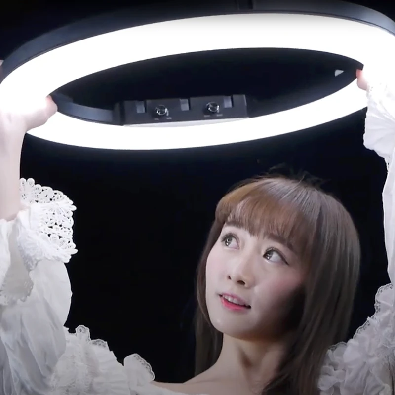 výkonné led svetlo Ring Light 50W (330W) na beauty, vlog