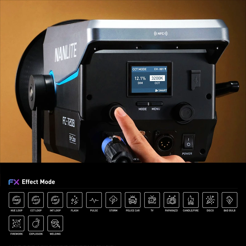 Nanlite FC-720C rgb led svetlo