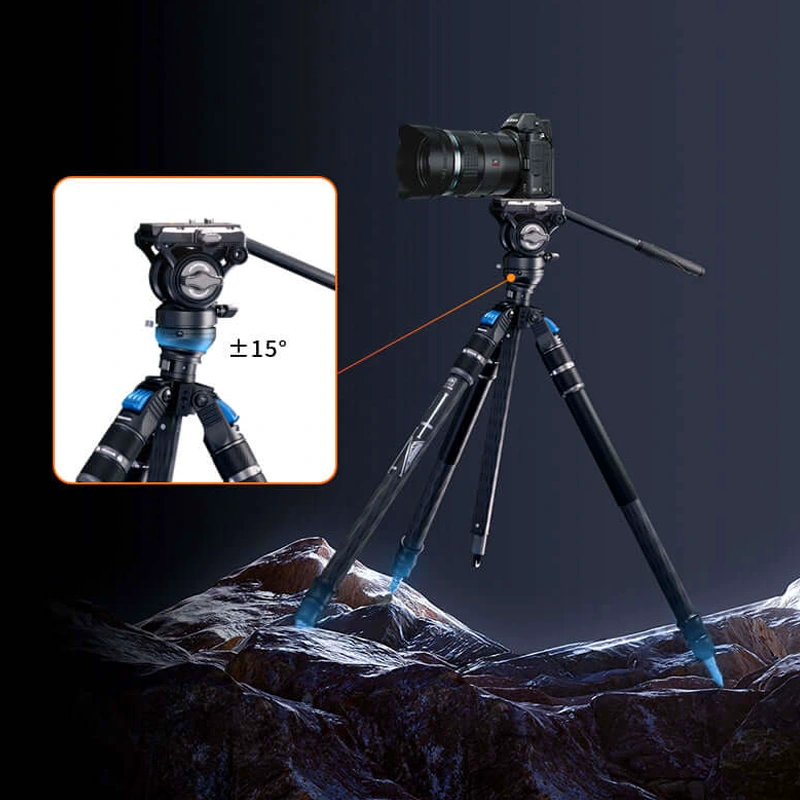 Sirui One Step Video Tripod Kit SVS60 + S3 Carbon