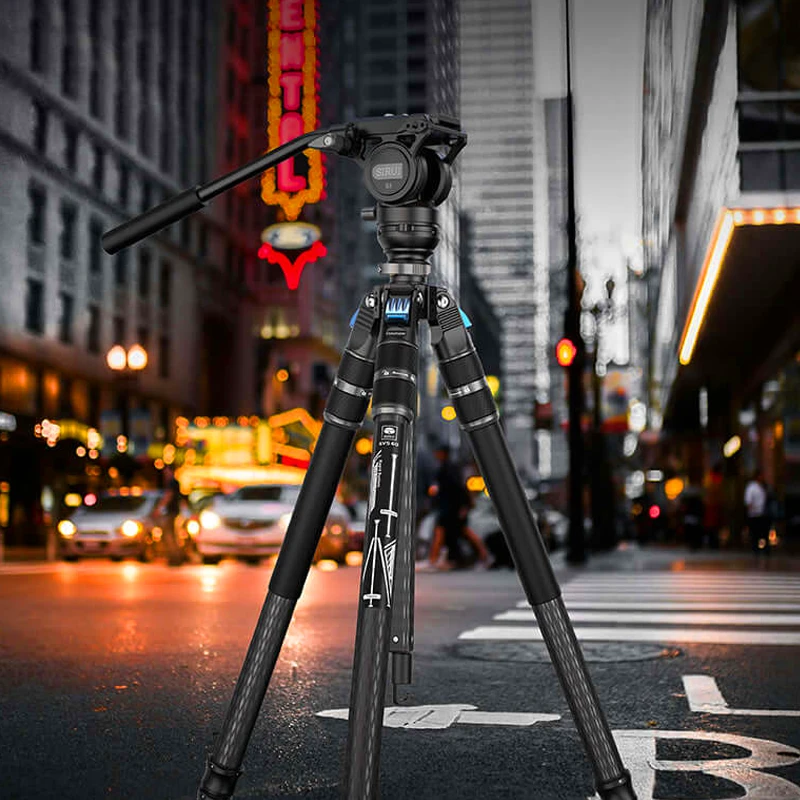 Sirui One Step Video Tripod Kit SVS60 + S3 Carbon