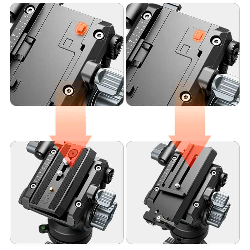 Sirui One Step Video Tripod Kit SVS60 + S3 Carbon