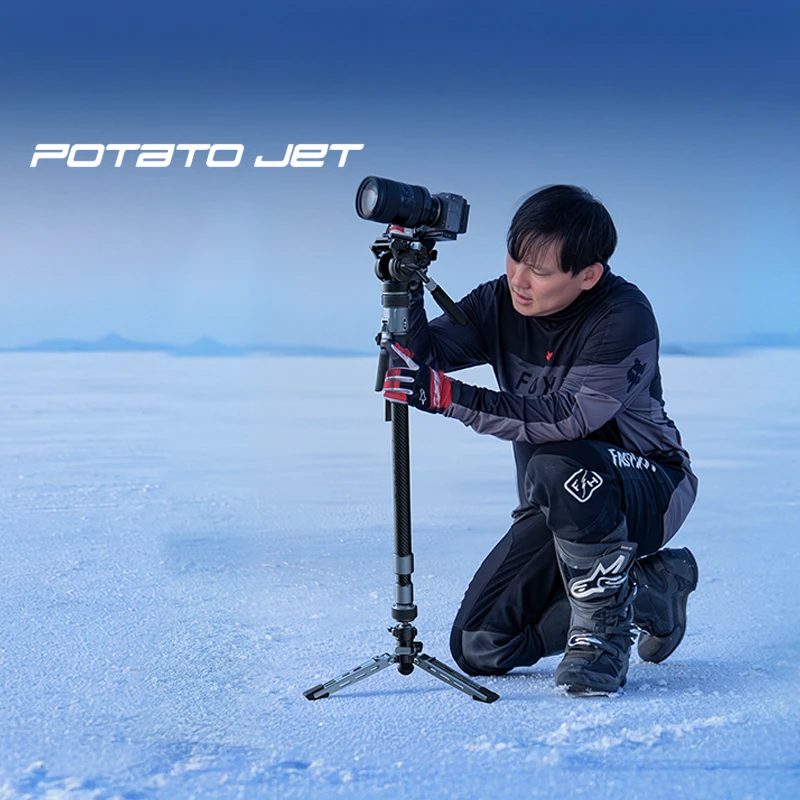 SmallRig 6286 Potato Jet TRIBEX PRO X-Clutch Hydraulic Monopod (Video Version)
