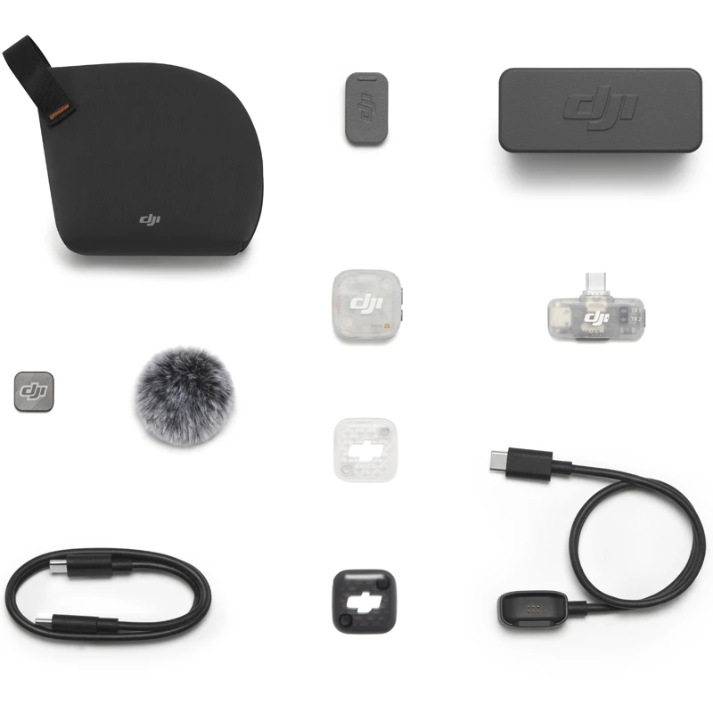 DJI Mic Mini 2S (1 TX + 1 Mobile RX + Charging Case)