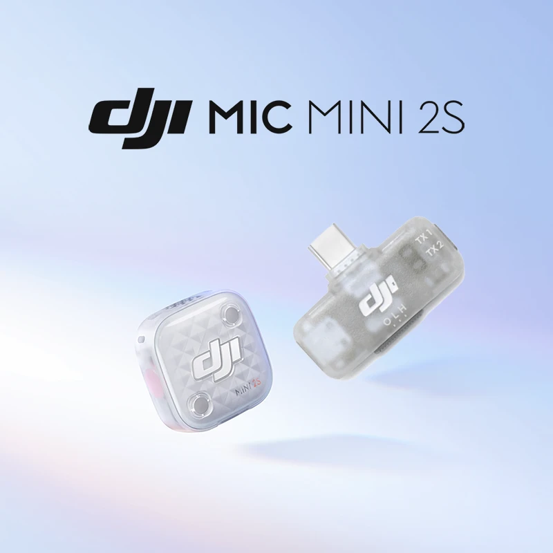DJI Mic Mini 2S (1 TX + 1 Mobile RX + Charging Case)