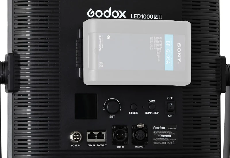 Godox LED 1000 Bi-color daylight fotograficke profesionalne trvale svetlo v-mount