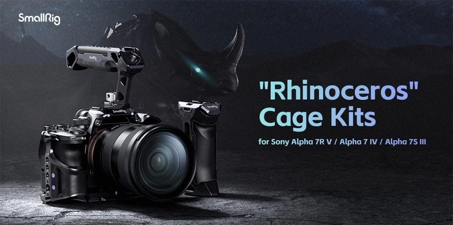 SmallRig 3710 Rhinoceros KIT je navrhnut na znenie zaaenia pa, zvenie stability, ochranu fotoapartu a poskytnutie upevovacch bodov prsluenstva.