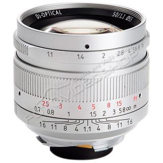 7artisans 50mm f/1.1 Lens Silver pre Leica M