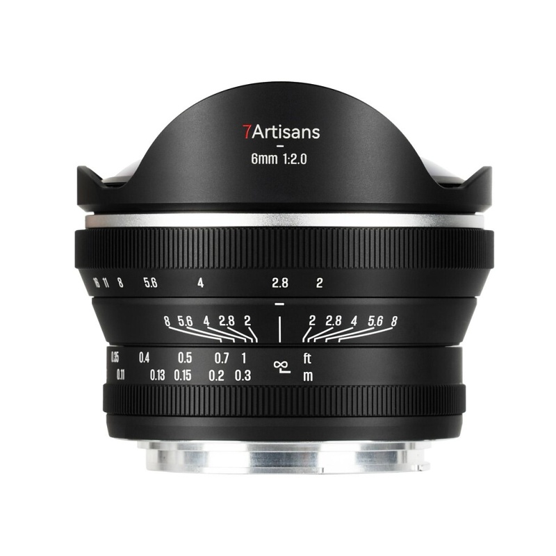 7Artisans 6mm f/2 Fisheye Nikon Z (APS-C)