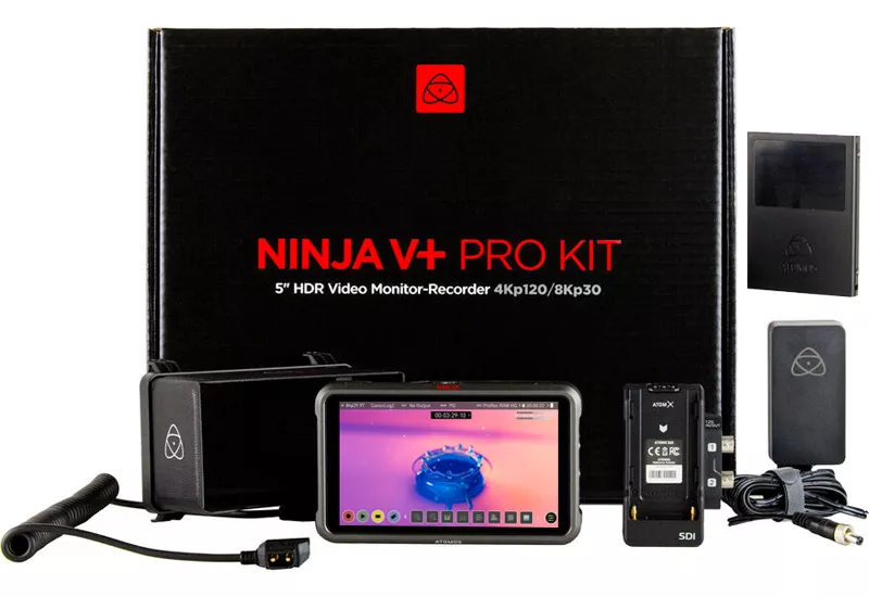 Atomos Ninja V+ 8K RAW モニターレコーダー Pro Kit Atomos Ninja V+ 8K RAW モニターレコーダー Pro Kit Promo Atomos