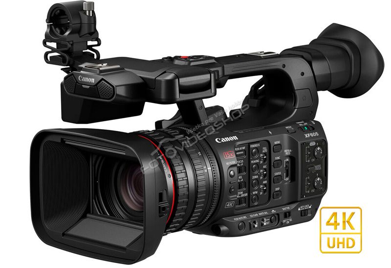 Canon XF605 UHD 4K HDR Pro videokamera