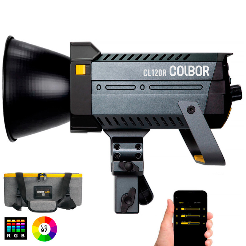 Colbor CL120R RGB LED svetlo s Filmovými efektami