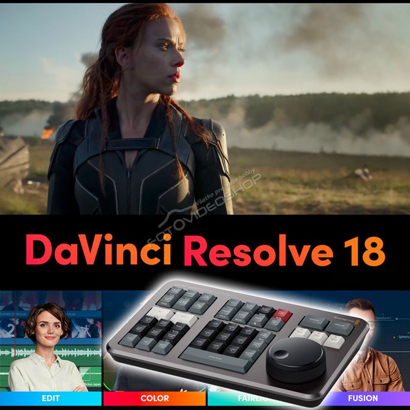 BLACKMAGIC DaVinci Resolve Studio with USB dongle