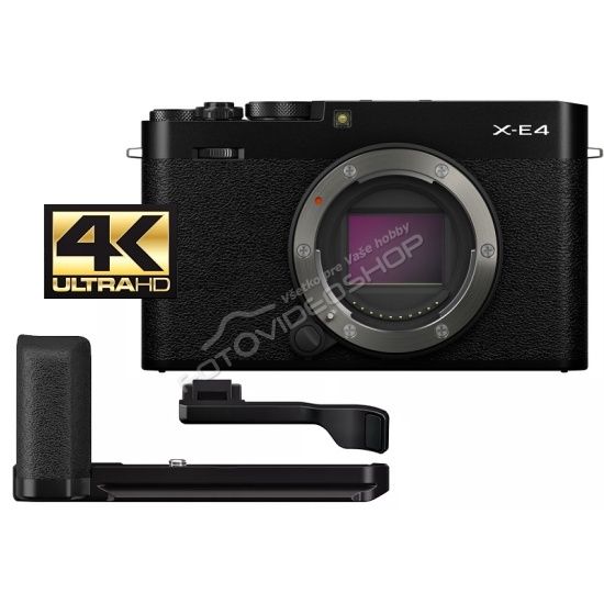 Fujifilm X-E4 accesory kit (MHG-XE4 + TR-XE4) black
