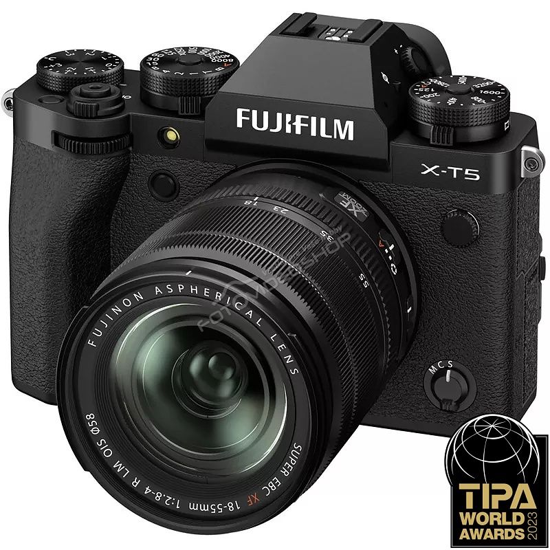 Fujifilm X-T5 + XF18-55mm èierny