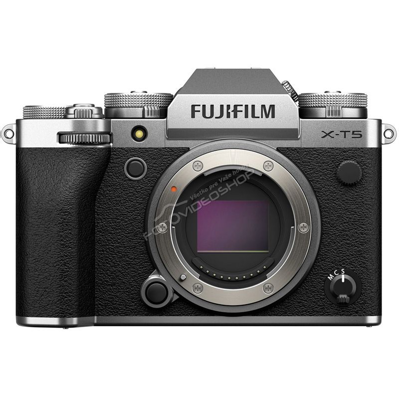 Fujifilm X-T5 telo strieborné