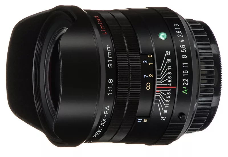 HD PENTAX-FA 31mmF1.8 Limited ブラック 広角単焦点レンズ 20210