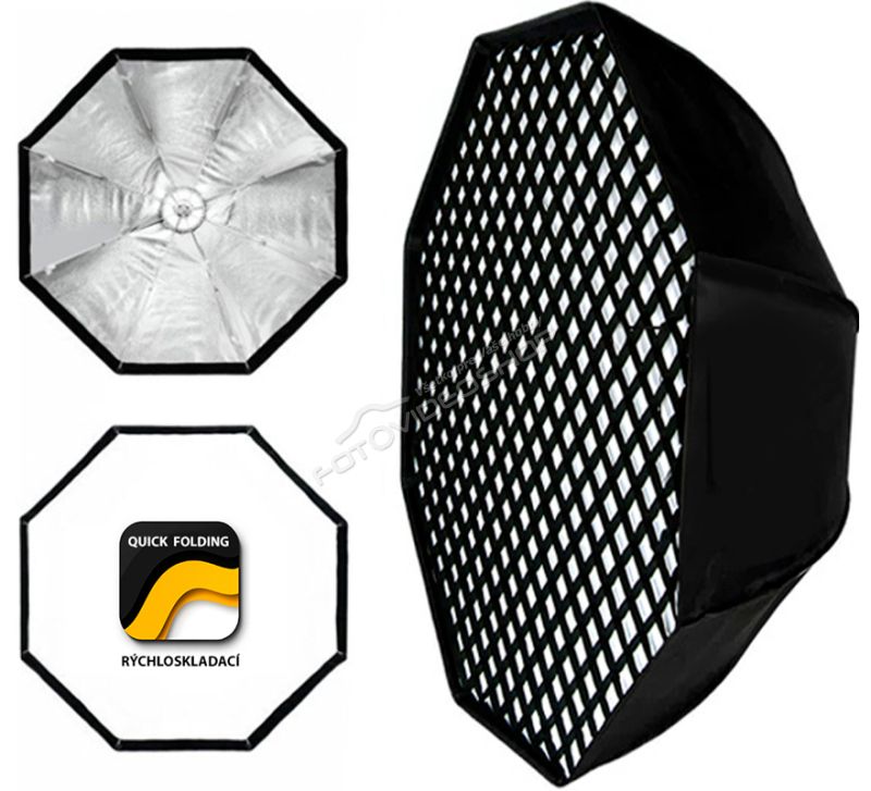 K-150 OKTAGON rchloskladac PRENOSN softbox s votinou (Bowens)
