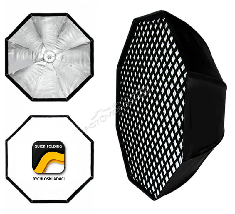 K-95 OKTAGON rchloskladac PRENOSN softbox s votinou (Bowens)