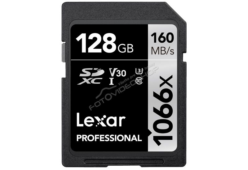 LEXAR Pro 1066x SDXC U3 UHS-I (V30) R160/W120 128 GB