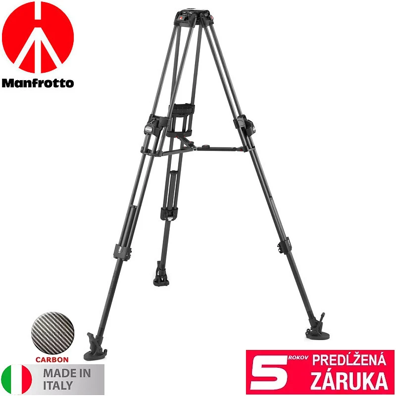 Manfrotto 645 Fast Twin Leg Carbon fiber Tripod videostatív