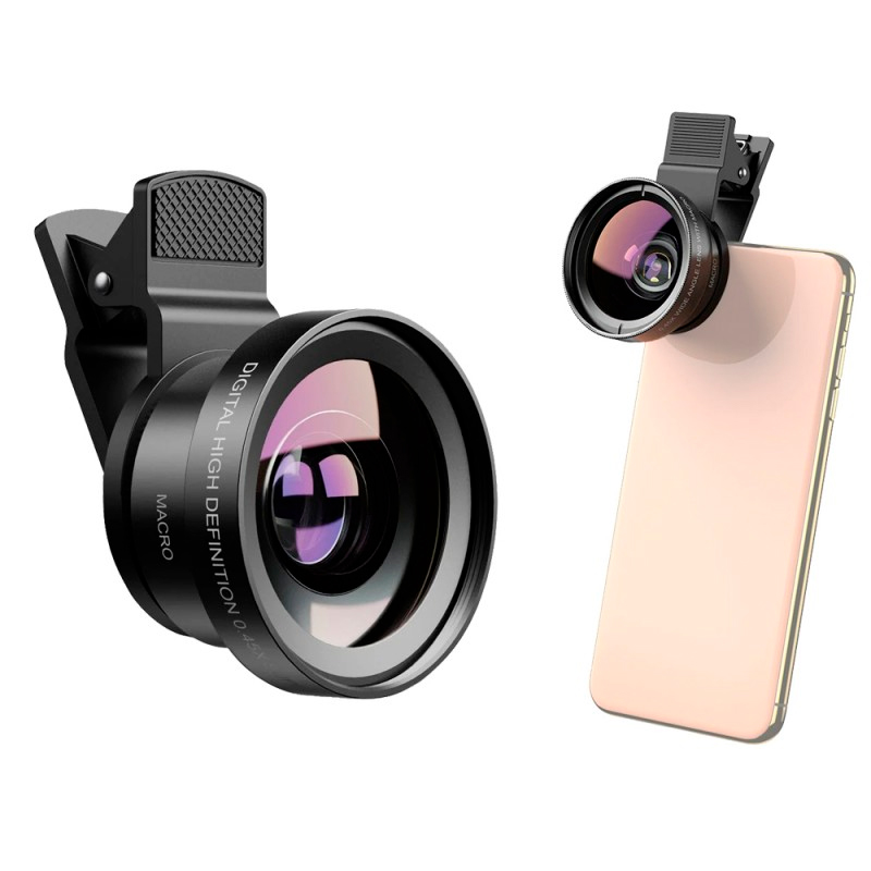 Makro / Wide SET objektívov pre smartfón