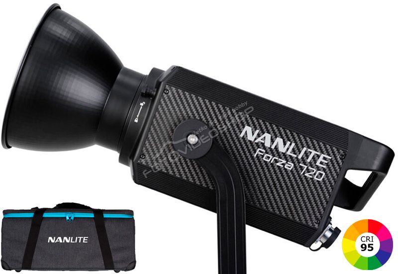 NANLITE Forza 720 LED Spot light (svetlo CRI >95 s filmovými efektami)